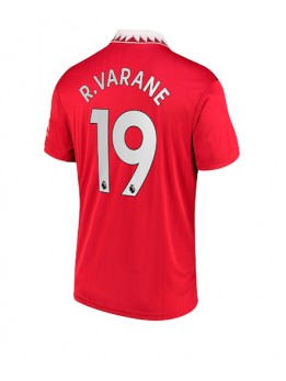 Manchester United Raphael Varane #19 Heimtrikot 2022-23 Kurzarm